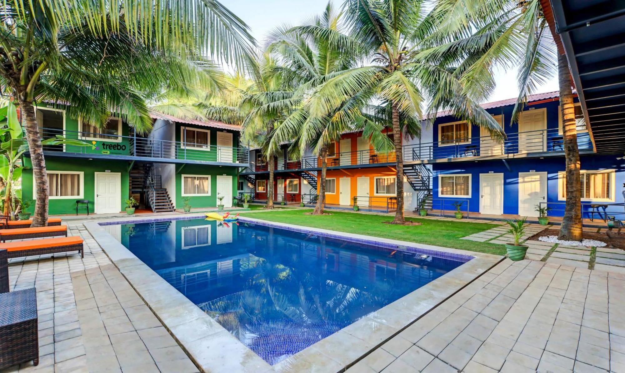 Treebo Morjim Banyan Resort Buitenkant foto